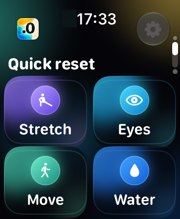 Quick resets